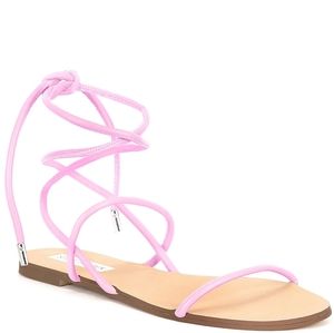 Ankle wrap strap sandals